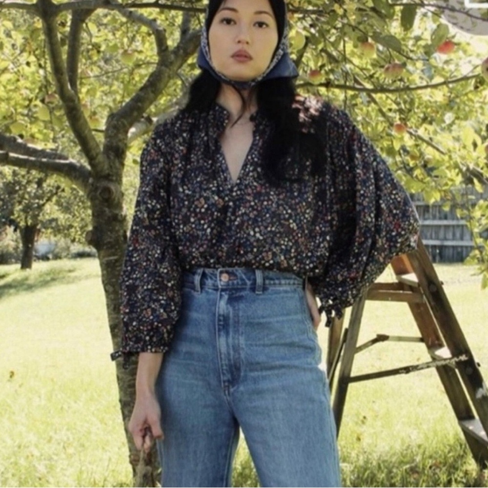 Doen O’keefe Blouse in Liberty print